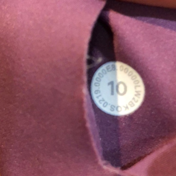 Lululemon Laser Focused Sports Bra Size 10 - Picture 9 of 9